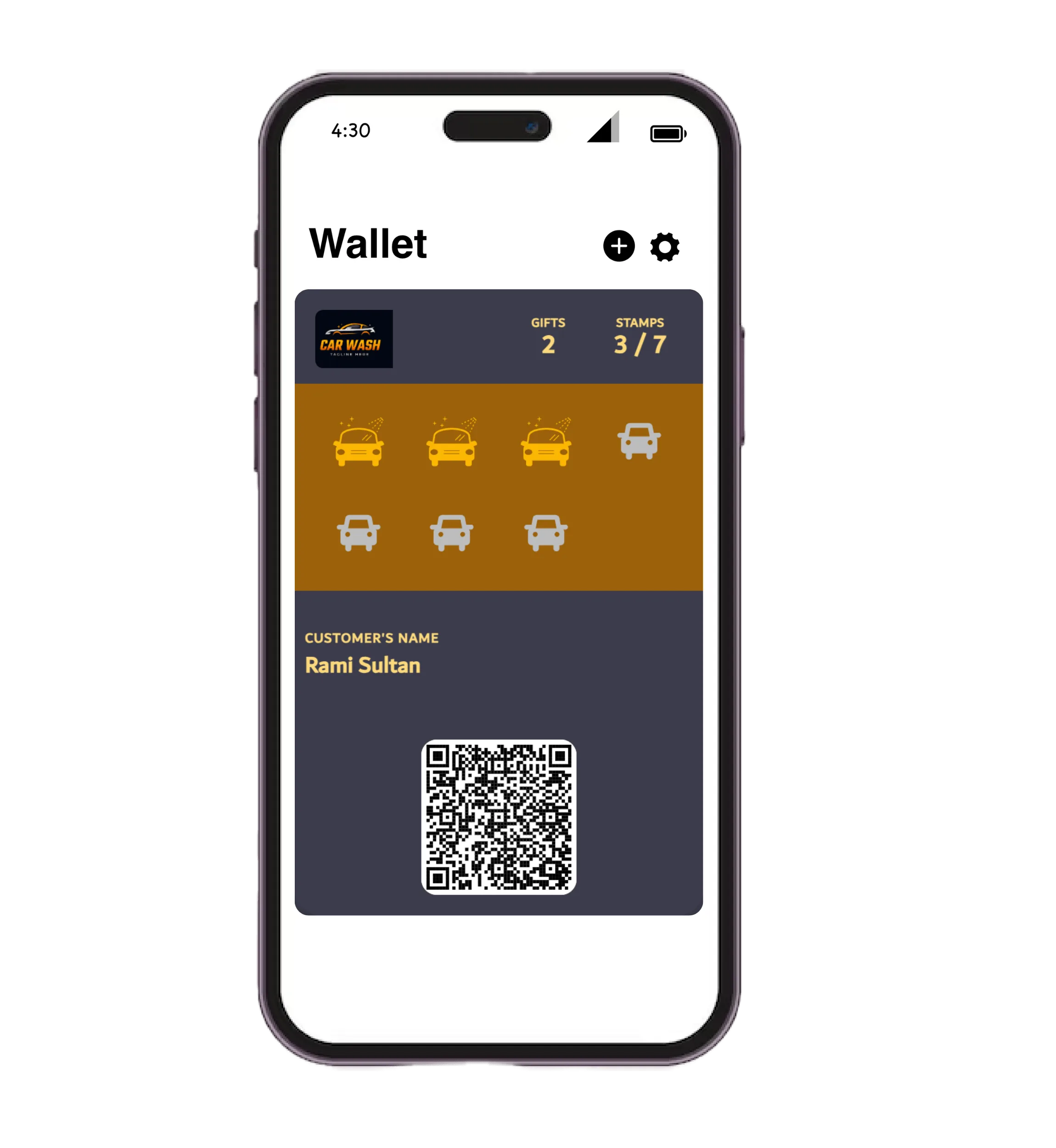 Phone mockup