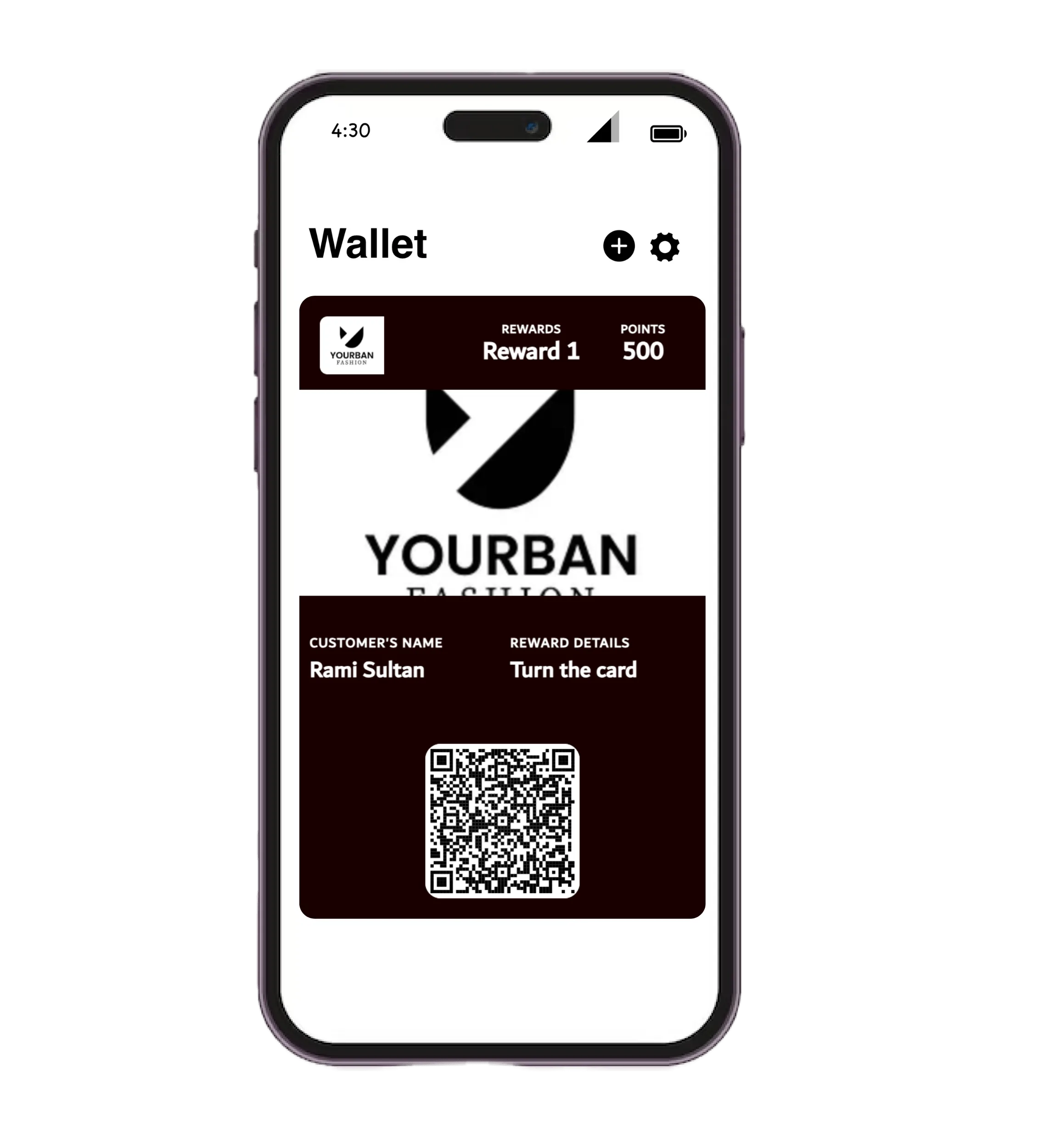 Phone mockup